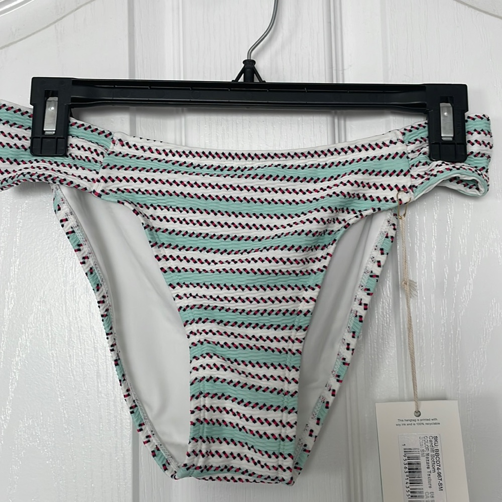 Women’s Carve Designs swim bottom size small style Cardiff color nazare texture